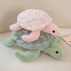 Mignonne petite peluche <span class=keywords><strong>tortue</strong></span> <span class=keywords><strong>verte</strong></span> et rose, jouet en peluche <span class=keywords><strong>tortue</strong></span> de mer, animal en peluche <span class=keywords><strong>tortue</strong></span> <span class=keywords><strong>verte</strong></span>, coussin décoratif, cadeau pour fille et garçon - Product Image 3