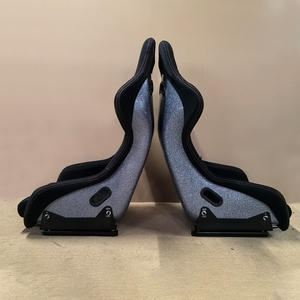 Sièges de Course Baquets MRK en Fibre de Verre et Fibre de Carbone avec Revêtement PVC et Base pour <span class=keywords><strong>Lamborghini</strong></span> Ferrari Porsche Lotus NYO - Product Image 3