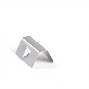 FOR <b>Car</b> Windshield <b>Clips</b> Metal Steel For HEKOG3 Weather Shields 3M Tape Stick Silver Color BLJ01 - Product Image 4