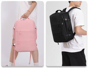 RUIQUWIN 2026 New Unisex Travel <b>Backpack</b> Breathable Zipper Waterproof Large Capacity Durable Dry Wet Separation Laptop Business - Product Image 2