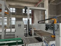 Machine d'emballage extensible en ligne avec système de convoyeur automatique pour ligne d'emballage de palettes en usine de bière et de boissons