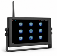 Enregistreur DVR industriel pour camion avec enregistrement HD stable et système d'avertissement d'angle mort BSD pour flotte de camping-cars, tracteurs et remorques