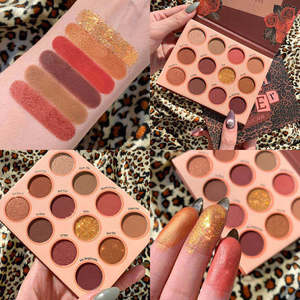 Großhandel Custom 12 Pan Cosmetic High Pigment Private Label Wasserdichtes Make-up für Frauen Eye Beauty Powder Lidschatten-Palette - Product Image 1