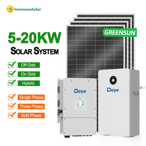 Système d'énergie solaire complet pour la maison et le bureau 5KW 10KW <span class=keywords><strong>12KW</strong></span> 15KW 20KW, performances stables pour différentes conditions de fonctionnement - Product Image 1