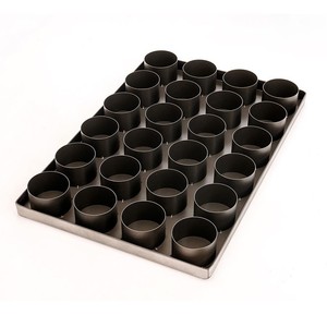 Resistente 24 stampi per cupcake in alluminio <span class=keywords><strong>stampo</strong></span> per <span class=keywords><strong>muffin</strong></span> in silicone teglie per <span class=keywords><strong>muffin</strong></span> - Product Image 4