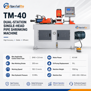 <b>Pipe</b> Shrinking <b>Machine</b> Steel <b>Pipe</b> Tube Head Reduce Diameter Joints Pressing <b>Pipe</b> End Forming <b>Machine</b> Tube Reducing <b>Machine</b> - Product Image 2
