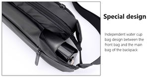 Banderole OMASKA — <span class=keywords><strong>sac</strong></span> à dos souple pour hommes, sacs à impression personnalisés, <span class=keywords><strong>sac</strong></span> de ceinture imperméable - Product Image 2