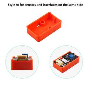 Nueva Carcasa para Módulo de <span class=keywords><strong>Sensor</strong></span>, Elegante Carcasa de Plástico Naranja Compatible con Bloques <span class=keywords><strong>Lego</strong></span>, Bloques de Construcción Electrónicos - Product Image 2