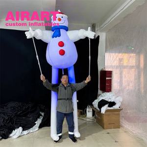 Disfraz de Marioneta Inflable Blanca, Marioneta de Hombre Inflable Española para Actividades y Accesorios - Product Image 6