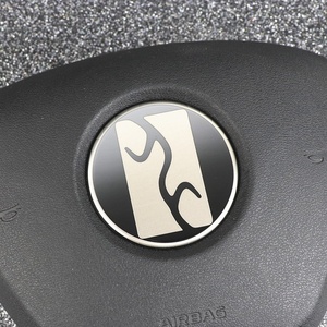 Autocollant décoratif pour volant de voiture pour BYD Qin Han Plus/dmi/por/EV/DM <span class=keywords><strong>2023</strong></span>, modification de la décoration intérieure, personnalisable - Product Image 3