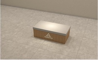 Mobilier professionnel pour magasin de chaussures avec éclairage LED et MDF laqué pour service de design d'intérieur de boutique de chaussures de sport