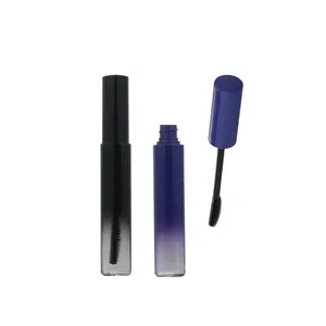 17.5毫升新设计豪华透明PETG化妆品容器包装睫毛膏管空睫毛膏瓶蓝色紫色睫毛膏管
