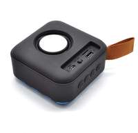 Mini haut-parleur Bluetooth portable sans fil, format de poche, basses puissantes, étanche, pour l'extérieur et les voyages, avec poignée, haut-parleur musical