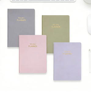 Custom A5 Monthly Goal <b>Journal</b> Writing Notebook Hardcover Linen Fabric Cover Custom Print <b>Diary</b> with Logo for Gift - Product Image 2