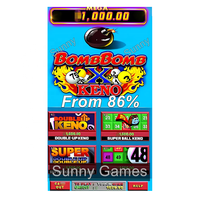 Multi Bing Mania 4in1 Vertical Taiwan Game Board Red bar Rabbit PCB Game Board (quantité minimale de commande 1 Pcs) Prix d'usine pour les machines d'amusement