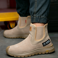 Chaussures de Sécurité Confortables pour Hommes en Matériau de Haute Qualité, Anti-Soudure, Anti-Écrasement et Résistantes à l'Usure