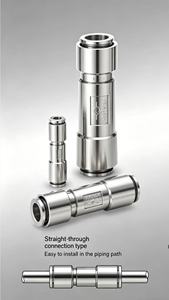 Valvola di ritegno industriale manuale/pneumatica/idraulica a bassa pressione anti-riflusso in acciaio inossidabile 304/316 tipo AK AKH AKB - Product Image 3