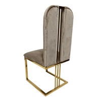 Chaises élégantes et confortables de couleur brun foncé pour les mariages et les conférences