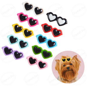 Toptan sevimli Pet saç yay köpek bakım aksesuarları yavru saç klipleri ile yaylar - Product Image 6