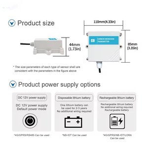 Hedao treo tường Carbon Monoxide co <span class=keywords><strong>Transmitter</strong></span> thông minh <span class=keywords><strong>Gas</strong></span> Detector co <span class=keywords><strong>Sensor</strong></span> co cảm biến - Product Image 4