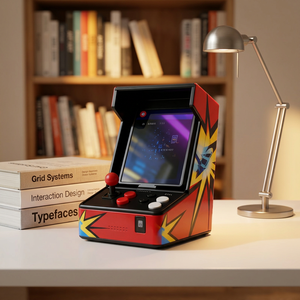 Daily Relax <b>Handheld</b> <b>Retro</b> Game <b>Console</b> Comfortable Grip Portable Classic Game Player - Product Image 2