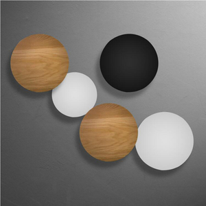 Postmodern Aluminum LED Wall <b>Lamp</b> with E26 Base <b>Warm</b> White Light Dimmable for Bedroom Living Room & Dining Room - Product Image 2