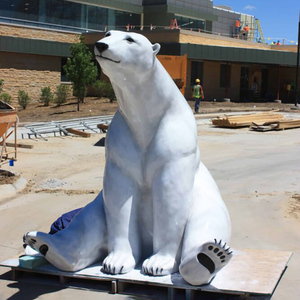 Pierres précieuses,Statue d'ours en pierre naturelle, 1.5 pouces