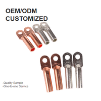 Cosses de câble de type câble chaud, en cuivre et en aluminium, cosses de câble à sertir, connecteur pour utilisation souterraine, modèle YY, marque YY, bon prix
