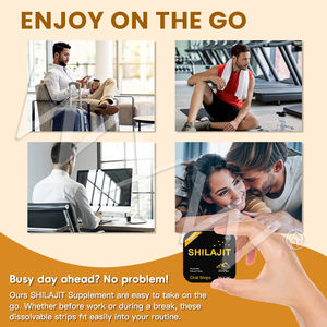 Supplément d'extrait de Shilajit original Supplément de minéraux multiples Acide fulvique Shilajit Bandes orales de Shilajit Himalayen pur pour l'énergie de soutien immunitaire - Product Image 5