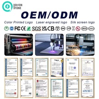 Banco de Energía Inalámbrico Magnético QSF de 5000mAh/10000mAh, Carga Rápida PD20W, Aluminio Delgado, Pantalla LED, Compatible con iPhone, OEM