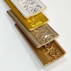 EverWall Hot Selling Crown Moulding <span class=keywords><strong>Styropor</strong></span> Pu Gesims Decken gestaltung für Haus projekt - Product Image 2