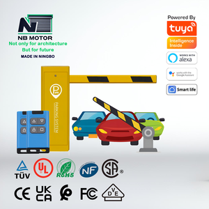 ระบบ<span class=keywords><strong>ประตู</strong></span>กั้นที่จอดรถอัตโนมัติสำหรับอุตสาหกรรมมอเตอร์ NB แขนโค้งควบคุมระยะไกล - Product Image 2