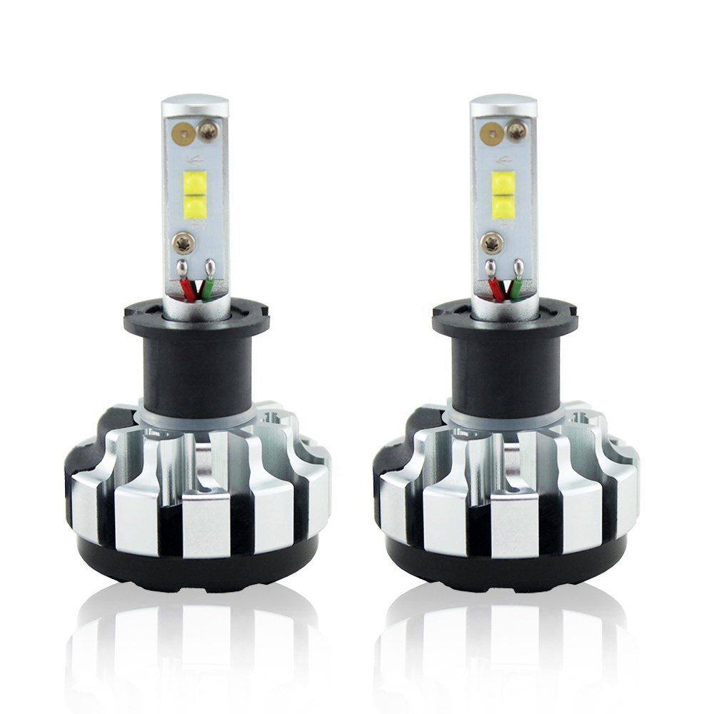 Raych Dernière Génération LED système d'éclairage 12V 8000LM T1S Turbo Auxbeam LED Phare H4 A Mené Le Phare Automatique