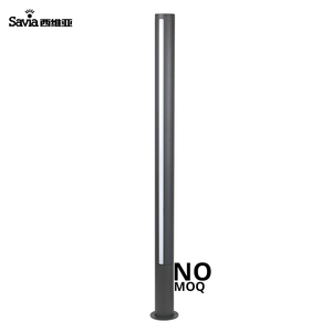 Lámpara de Poste Decorativa Savia para Exteriores, Impermeable IP44, 9w, 3000K, Aluminio y PC, Luces LED para Jardín, Patio y Césped - Product Image 6