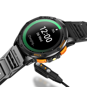 K67 Sports AMOLED Smart Watch with GPS Flashlight Display Barometric Compass Altimeter 530mAh Battery IP68 Waterproof Smartwatch - Product Image 3