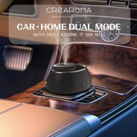 Mini Diffuseur d'Huiles Essentielles Sans Eau en Plastique, Portable, Alimenté par Batterie, Silencieux, Désodorisant pour la Maison, l'Extérieur et la Voiture
