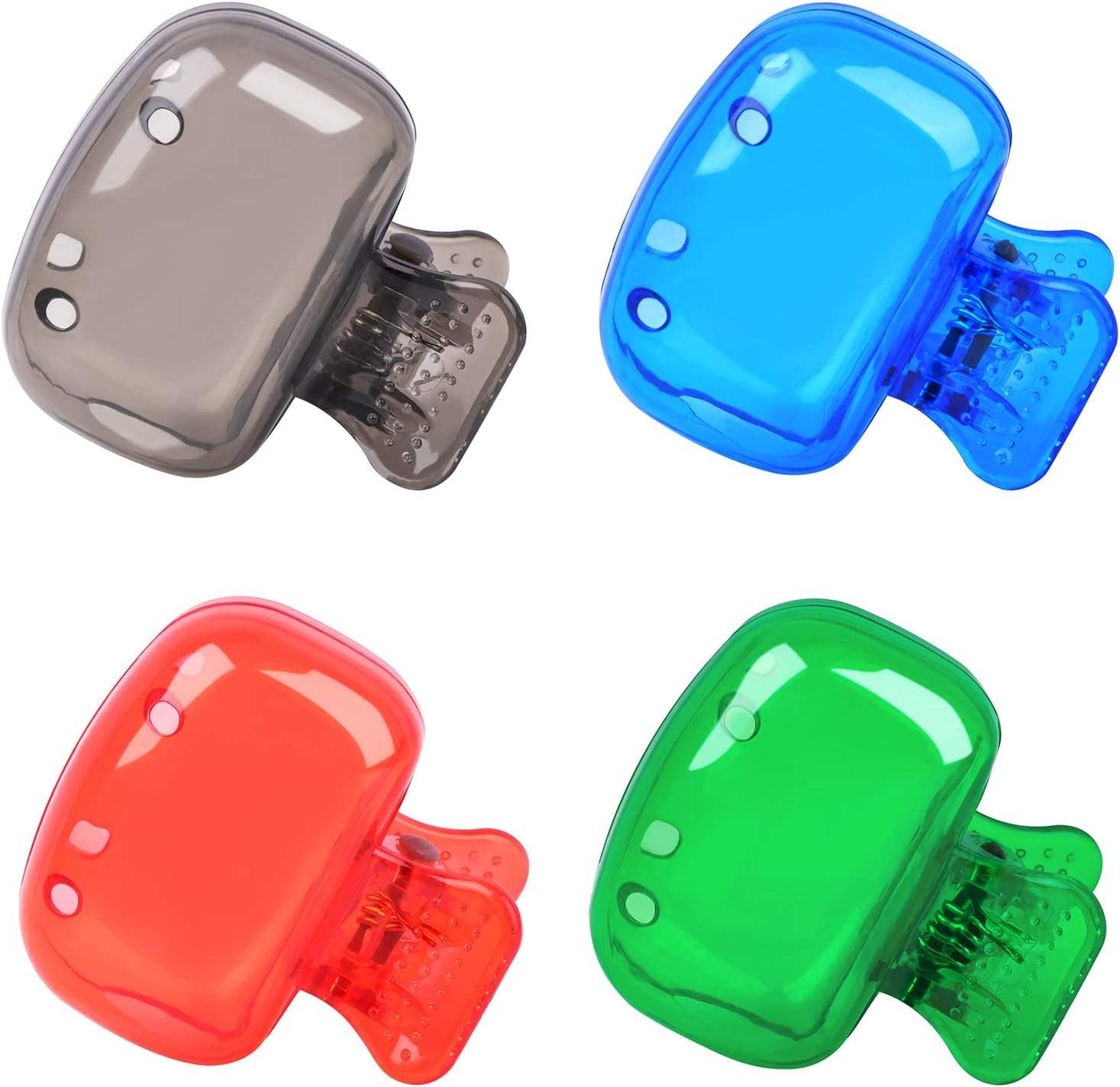 สีฟ้าสีแดงสีเขียวใส