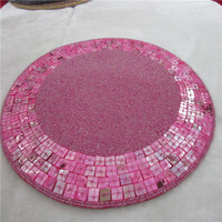 Vente directe d'usine traitement et tapis perlé personnalisé fait à la main tasse Matdishes disque Pad dîner drapeau tapis de Table thé tapis de Table 148