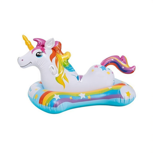 Unicorno gonfiabile Intex 163x86cm, gonfiabile galleggiante per piscina per bambini e adulti - Product Image 1