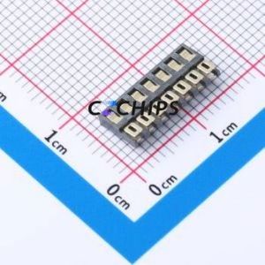 BC-12-7P170-3U Button & Strip Battery Connector SMD Connector Gold -40℃~+85 - Product Image 2