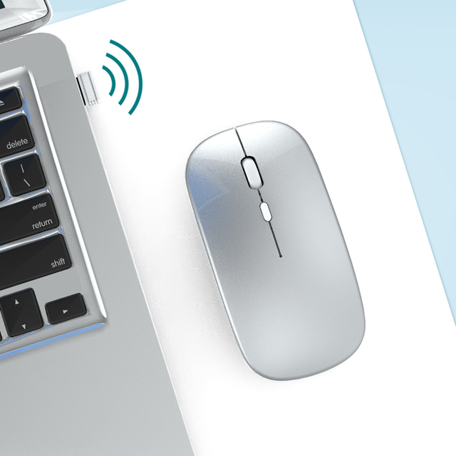 Wireless Mouse for PC Laptop Colorful Office Mouse Portable Computer Accessory Silent Mice