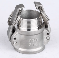 Chine Usine Camlock Raccord Rapide 1 2 3 4 Pouces Tuyau En Acier Inoxydable Hydraulique Fileté Cam Lock Connecteurs pour Pompe À Eau
