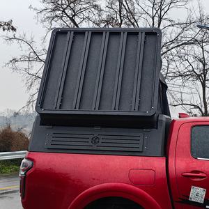 Capot de camionnette personnalisable à haute couverture, imperméable, avec <span class=keywords><strong>tente</strong></span> cachée <span class=keywords><strong>pour</strong></span> <span class=keywords><strong>F150</strong></span> Hilux Ranger - Product Image 3