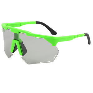 Lunettes de soleil polarisées <span class=keywords><strong>Viper</strong></span>, lunettes de vélo surdimensionnées de créateur, lunettes de sport pour hommes, lentille monobloc, lunettes de soleil de plein air 2023 - Product Image 2