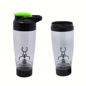 Bouteille mélangeuse électrique portable pour protéines en poudre, 20 oz (600 ml), sans BPA, avec batterie, vente en gros - Product Image 4