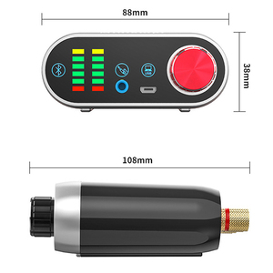 OEM Blutooth 5.0 <span class=keywords><strong>HiFi</strong></span> TPA3116 Amplificateur de puissance Carte d'ampli numérique 50W * 2 Stéréo avec indicateur audio Spectre musical - Product Image 2