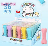 Petits os dessin animé mignon en caoutchouc écolier Eraser798