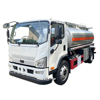 Camion-citerne FAW J6F 4x2 9,9 m³ Distributeur de carburant mobile Camion-citerne 9900 L Camion de transport de pétrole pour la construction et l'exploitation minière
