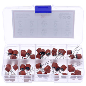 Mixed Kit of <strong>10</strong> Types 382 Cylindrical Fuse Wire 0.5A 1A 1.25A 2A 3.15A 4A 5A 6.3A 8A 10A <strong>Resistor</strong> - Product Image 4