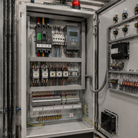 Armoire de commande de pompe incendie pour pompe jockey de secours principale, système d'alimentation en eau incendie à contrôle de pression automatique 380V 400V 415V IP54